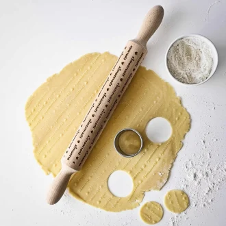 Thermomix Embossed Rolling Pin 2