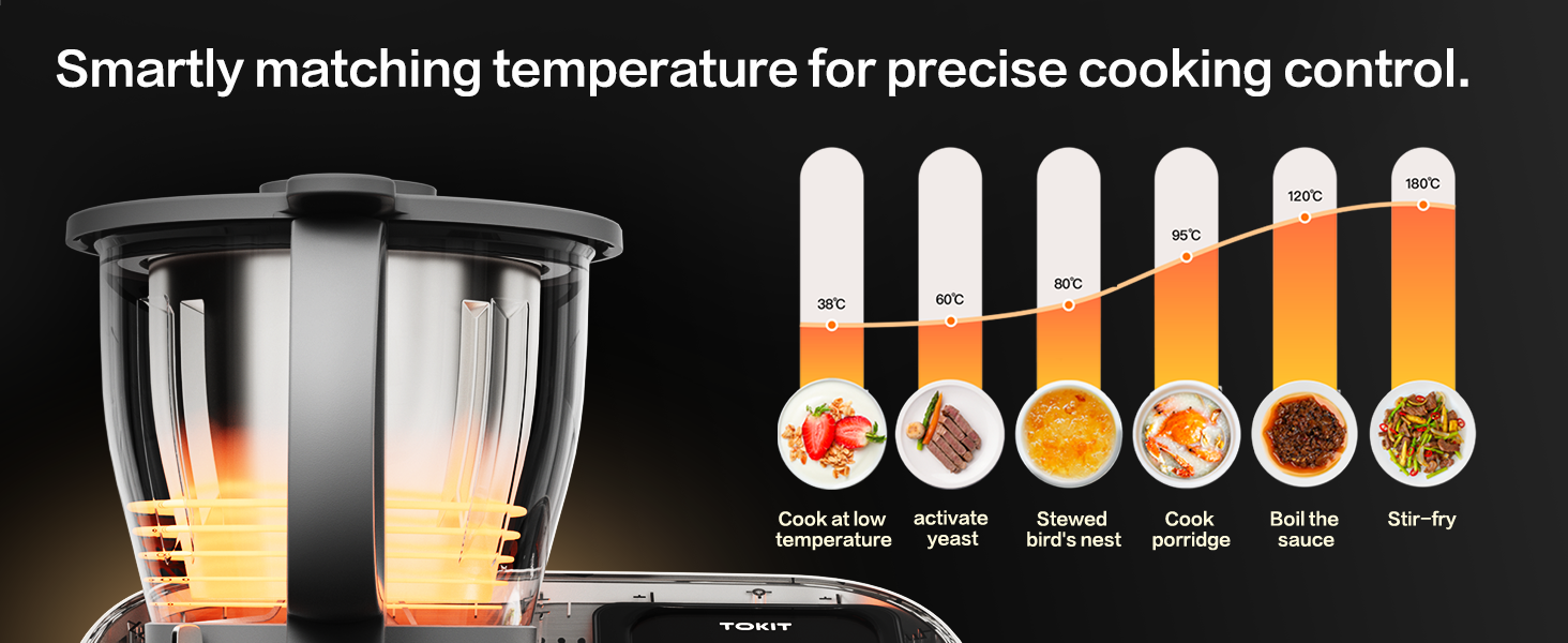 TOKIT Omni Cook C2 – Smart All-in-One Cooking Robot - Image 8